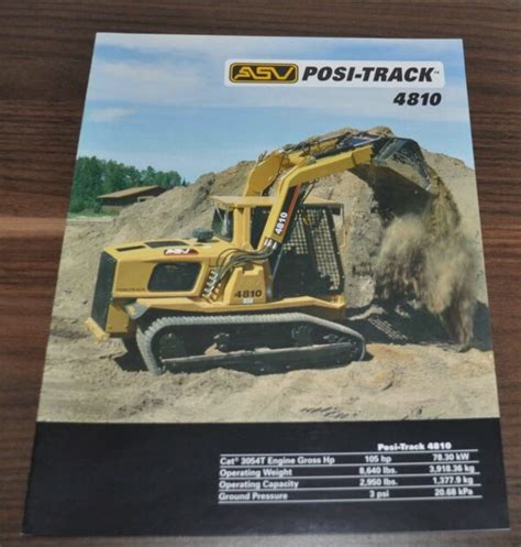 asv posi track 4810 specs